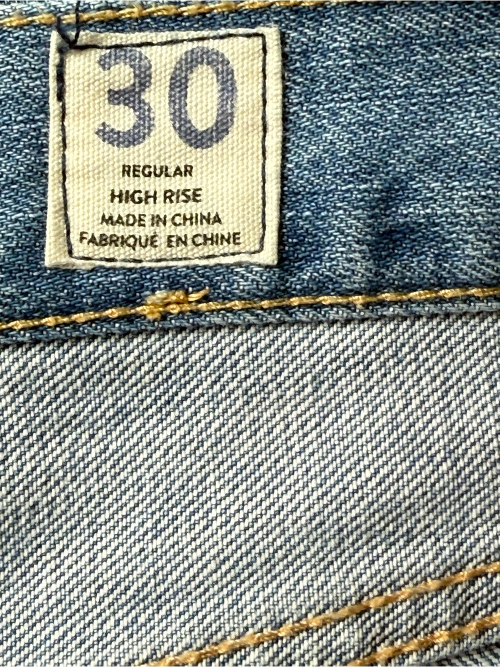 Free People We The Free High-Rise Button-Fly Boyfriend Jeans Size 30 - Picture 4 of 13